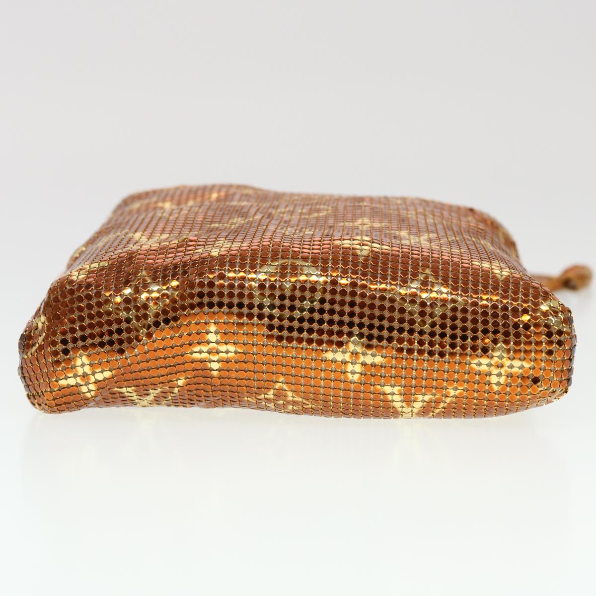 LOUIS VUITTON Monogram Mesh Frances Shoulder Bag Sequin M92287 LV Auth 44524A