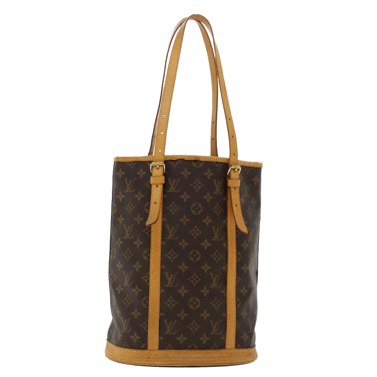 LOUIS VUITTON Monogram Bucket GM Shoulder Bag M42236 LV Auth 44535