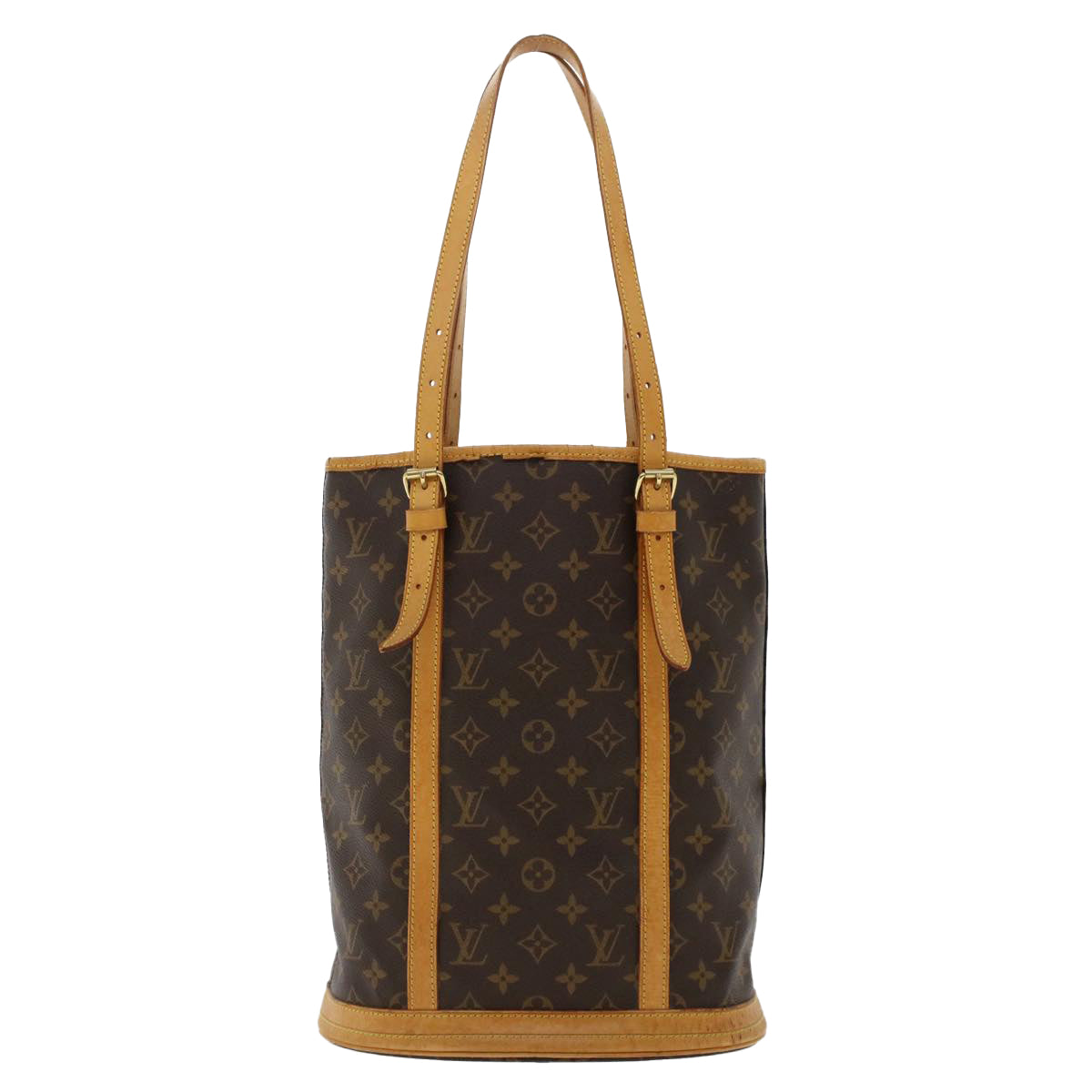 LOUIS VUITTON Monogram Bucket GM Shoulder Bag M42236 LV Auth 44535