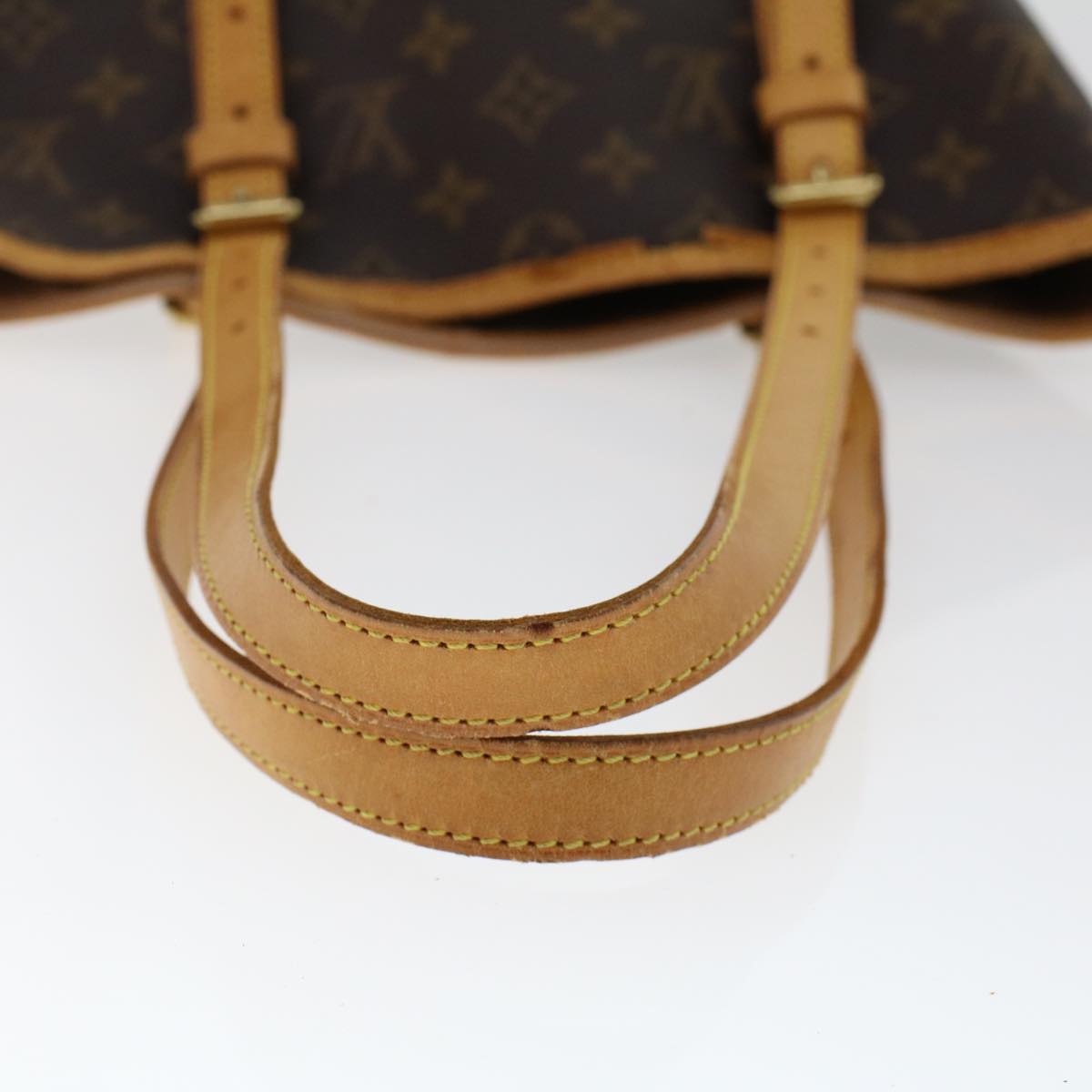 LOUIS VUITTON Monogram Bucket GM Shoulder Bag M42236 LV Auth 44535