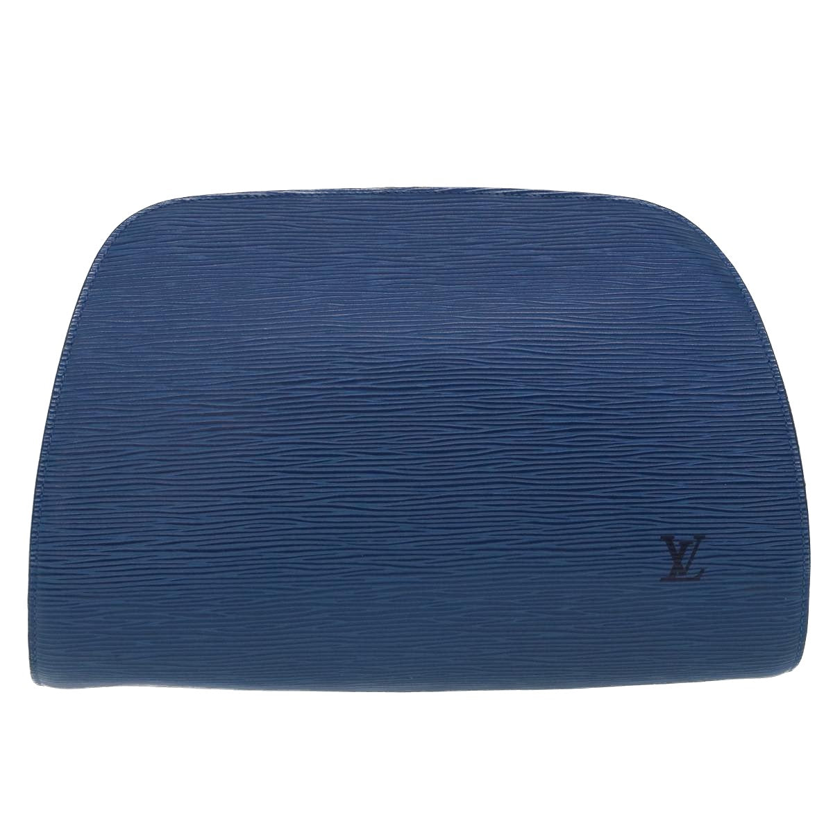 LOUIS VUITTON Epi Dauphine GM Clutch Bag Blue M48435 LV Auth 44560