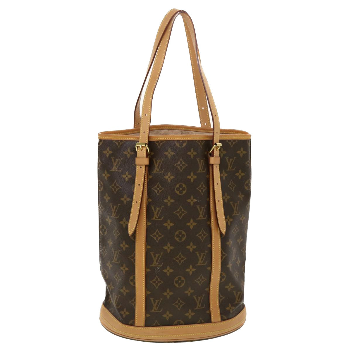 LOUIS VUITTON Monogram Bucket GM Shoulder Bag M42236 LV Auth 44613