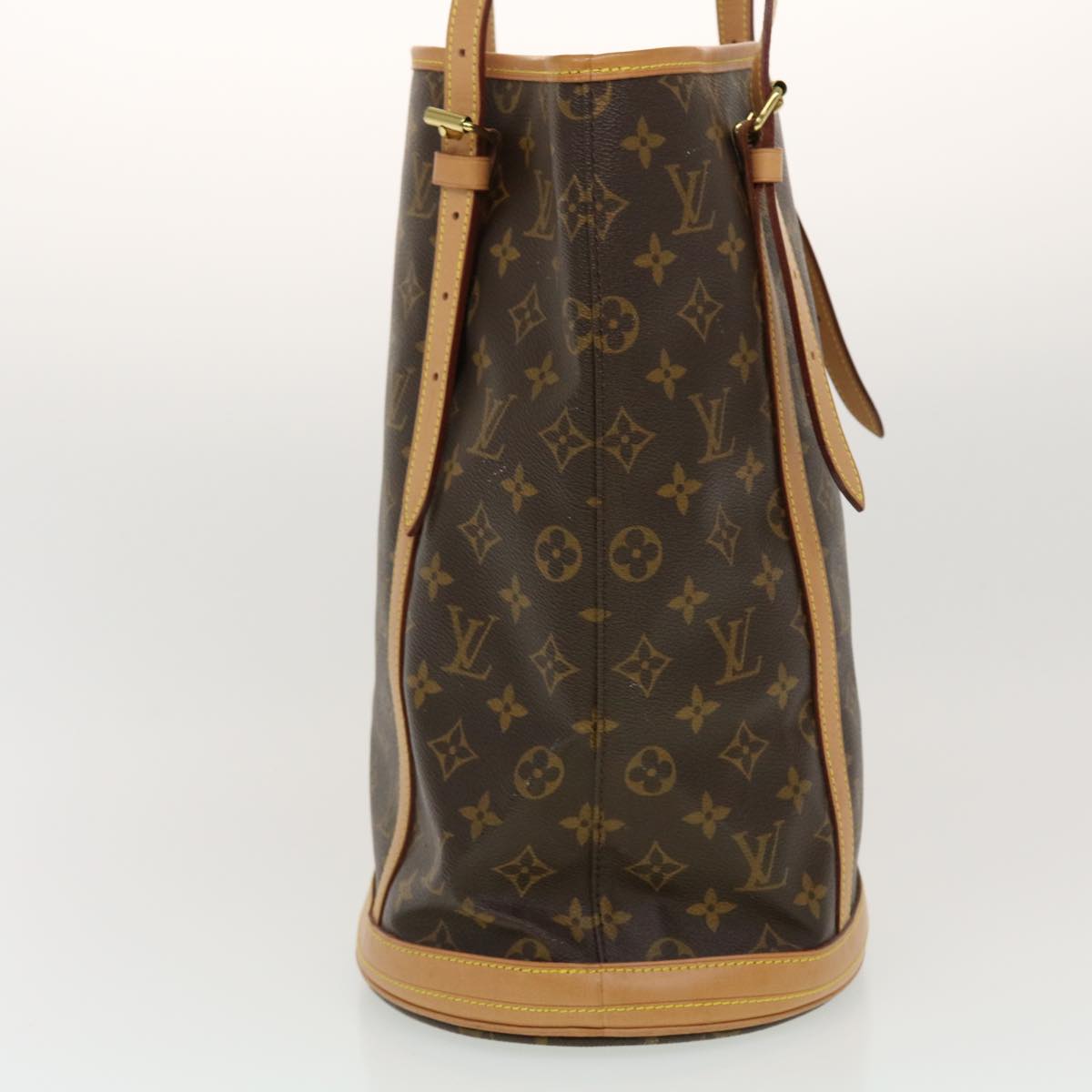 LOUIS VUITTON Monogram Bucket GM Shoulder Bag M42236 LV Auth 44613