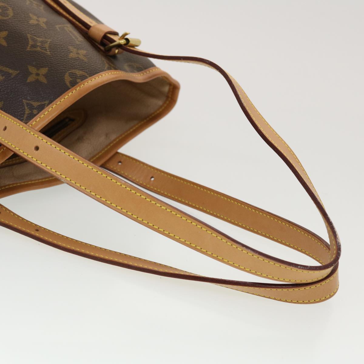 LOUIS VUITTON Monogram Bucket GM Shoulder Bag M42236 LV Auth 44613