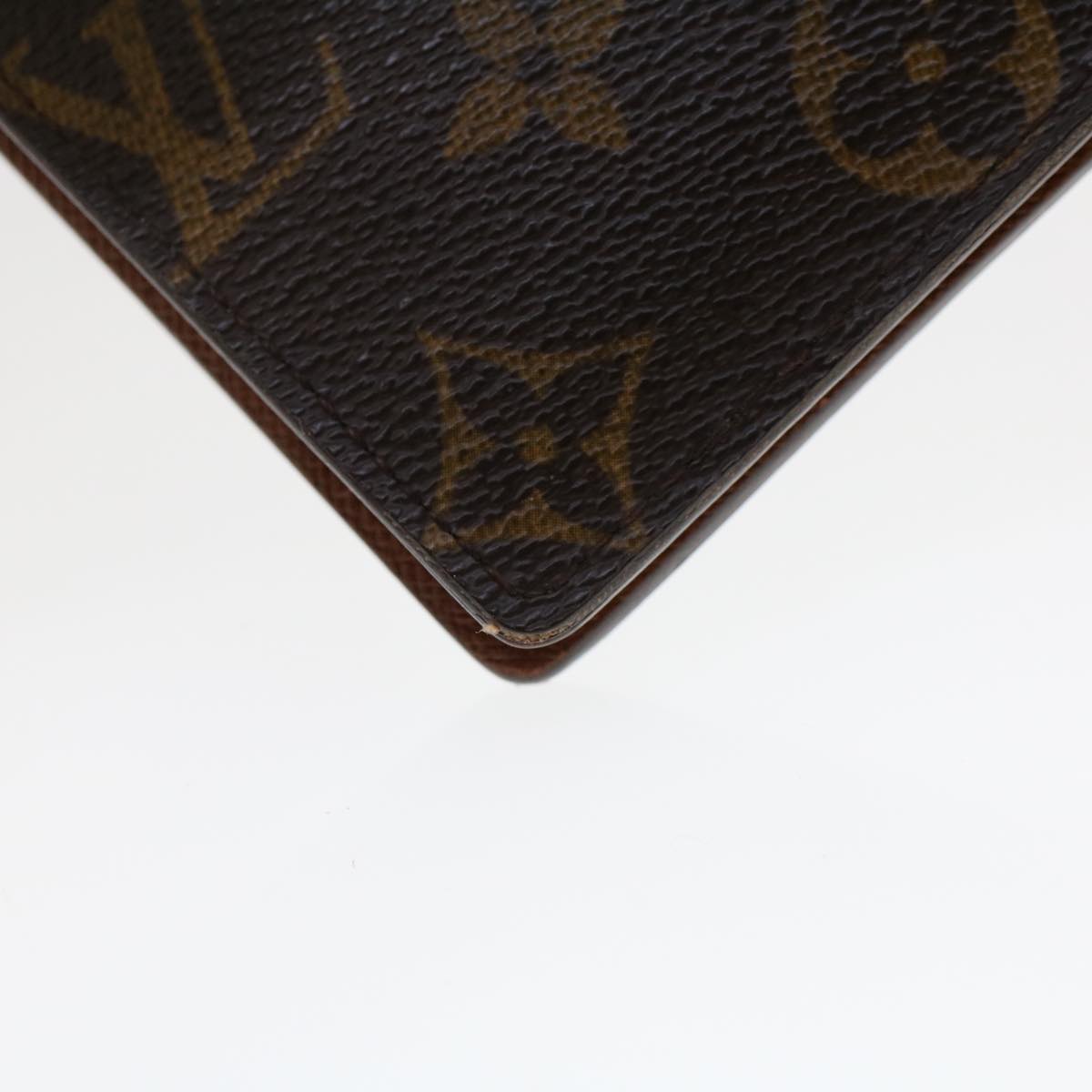 LOUIS VUITTON Monogram Portefeuille Marco Bifold Wallet M61675 LV Auth 44624