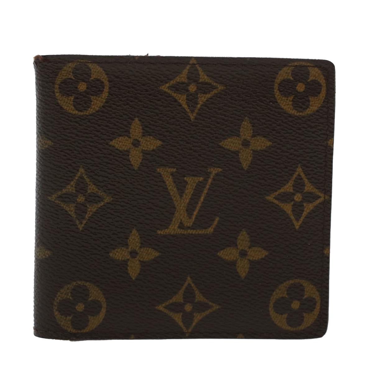 LOUIS VUITTON Monogram Portefeuille Marco Bifold Wallet M61675 LV Auth 44624