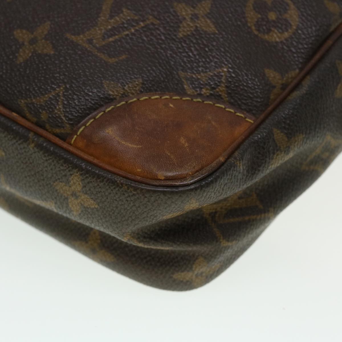 LOUIS VUITTON Monogram Compiegne 28 Clutch Bag M51845 LV Auth 44625