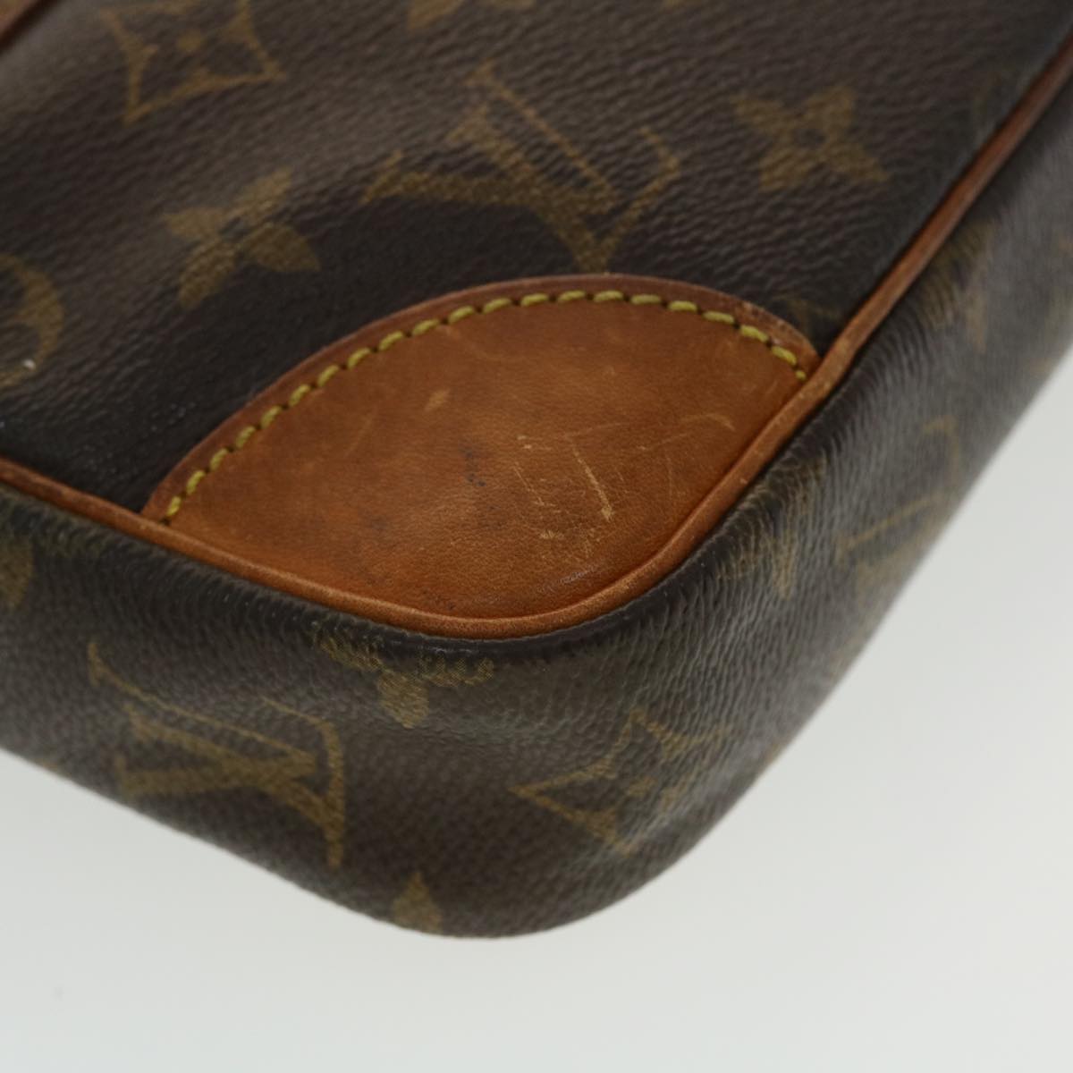 LOUIS VUITTON Monogram Marly Dragonne GM Clutch Bag M51825 LV Auth 44626