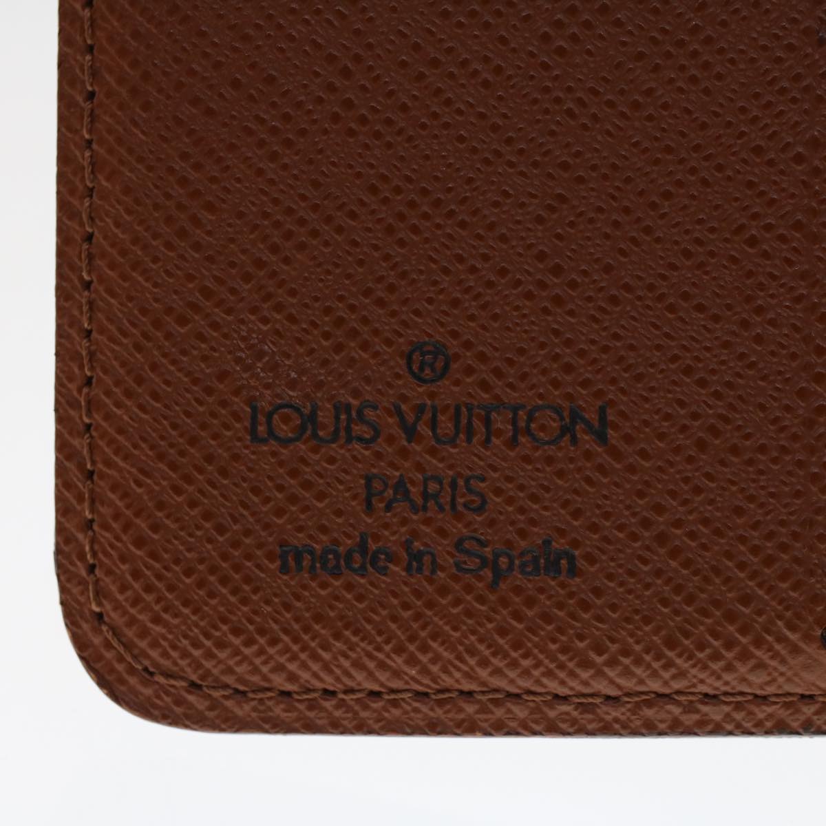 LOUIS VUITTON Monogram Compact Zip Wallet M61667 LV Auth 44636