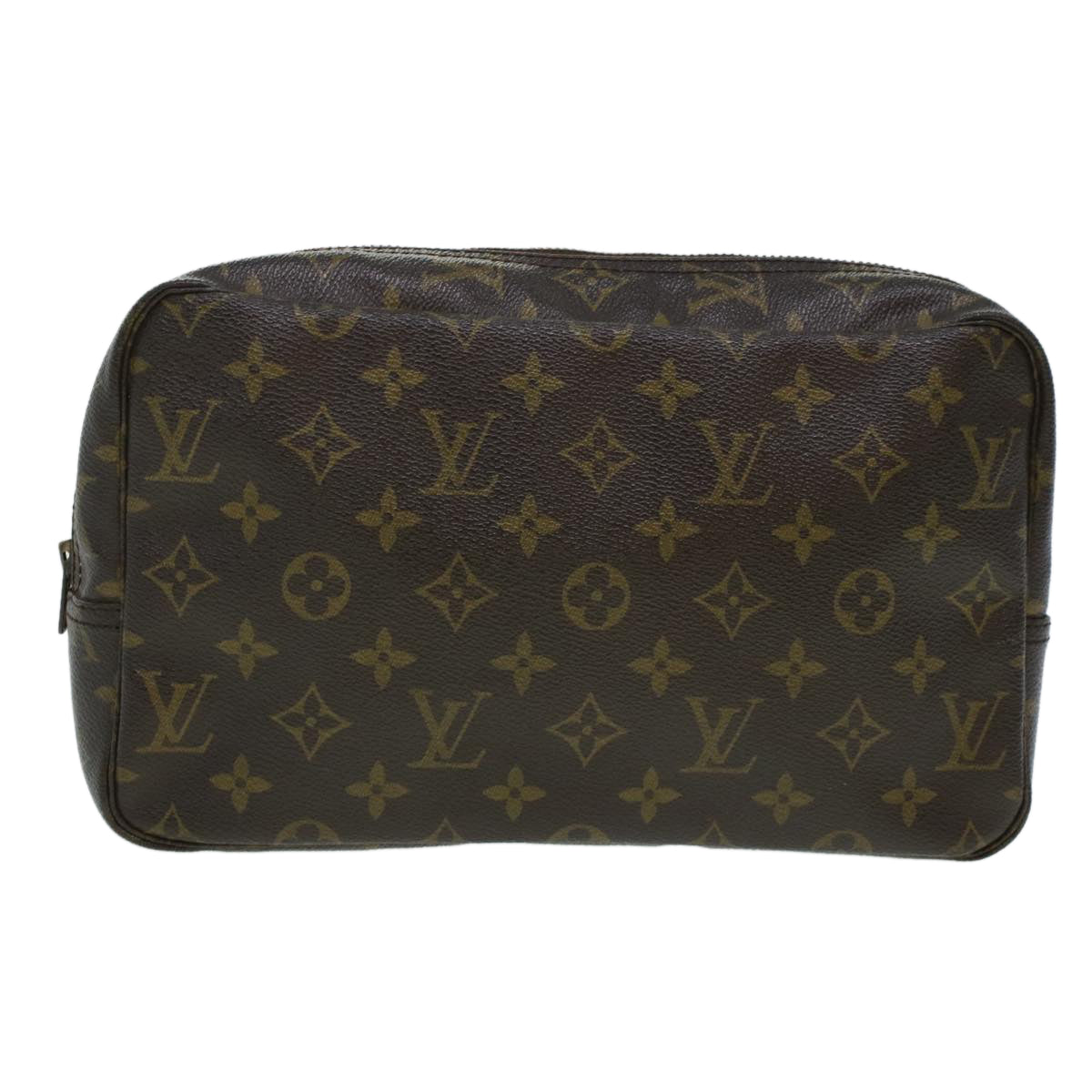 LOUIS VUITTON Monogram Trousse Toilette 28 Clutch Bag M47522 LV Auth 44637