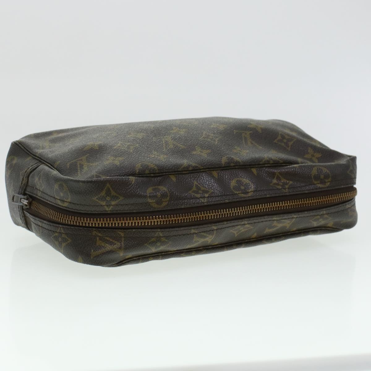 LOUIS VUITTON Monogram Trousse Toilette 28 Clutch Bag M47522 LV Auth 44637