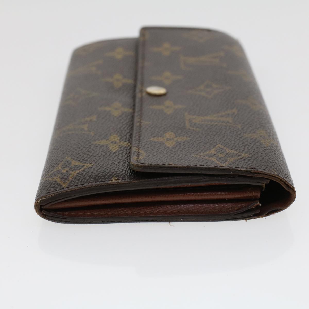 LOUIS VUITTON Monogram Portefeuille Sarah Long Wallet M60531 LV Auth 44653