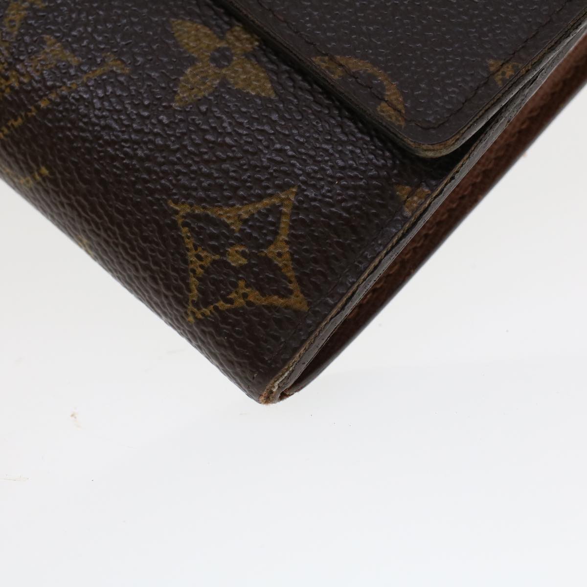 LOUIS VUITTON Monogram Portefeuille Sarah Long Wallet M60531 LV Auth 44653