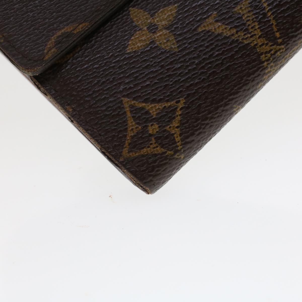 LOUIS VUITTON Monogram Portefeuille Sarah Long Wallet M60531 LV Auth 44653