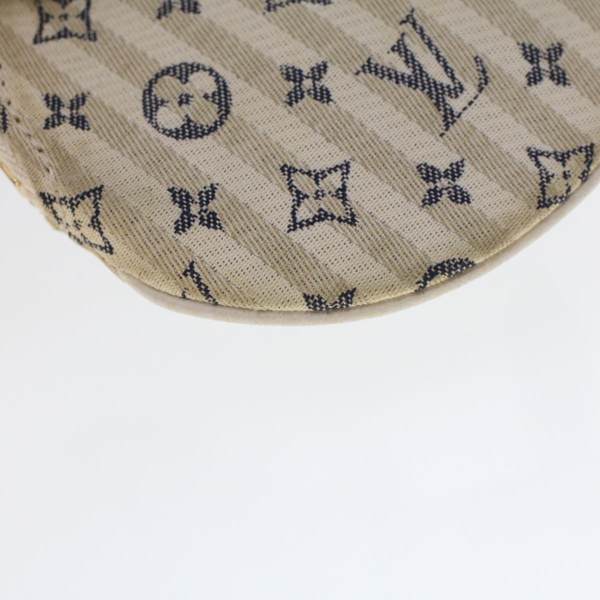 LOUIS VUITTON Monogram Mini Lin Porte Monnaie Round Coin Purse M95498 Auth 44659