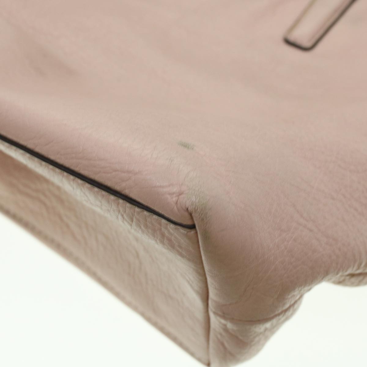Coach Signature Shoulder Bag Canvas Leather 3Set Green Blue pink Auth 44691