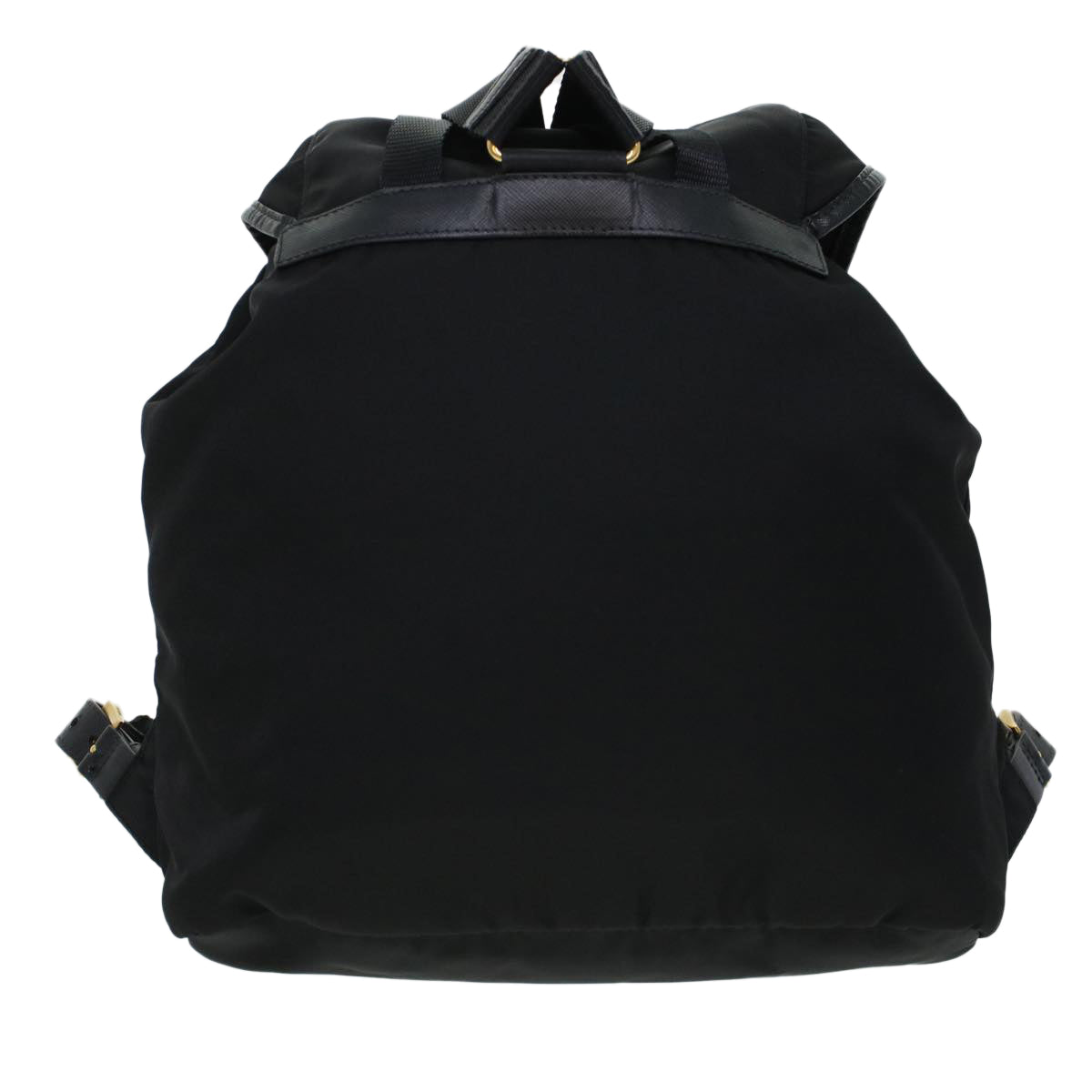 PRADA Backpack Nylon Black Auth 44760 - 0