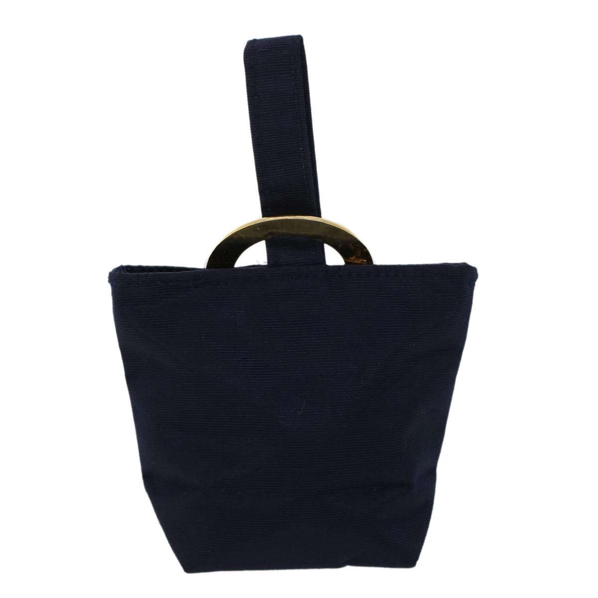 CELINE Pouch Nylon Navy Auth 44762