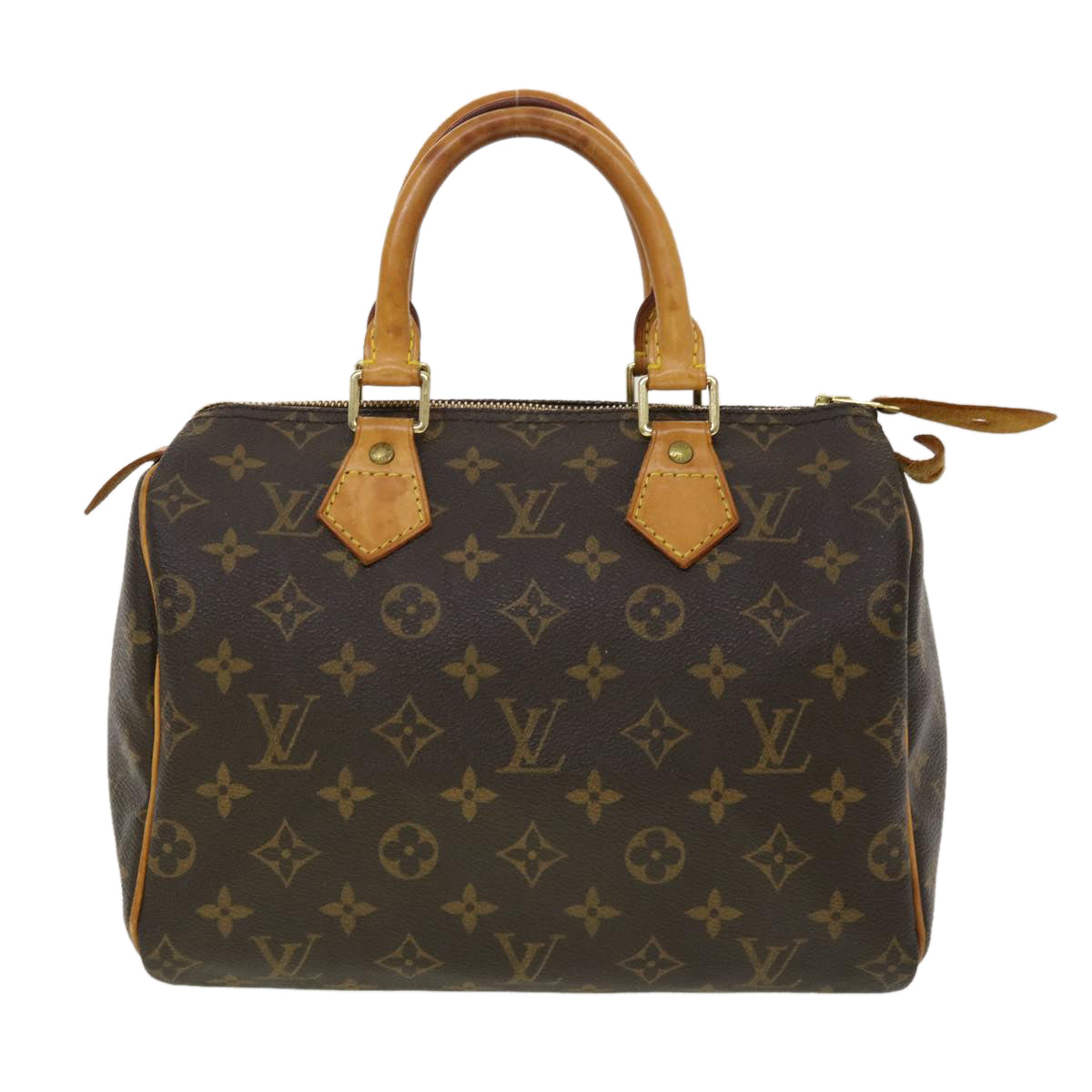 LOUIS VUITTON Monogram Speedy 25 Hand Bag M41528 LV Auth 44767