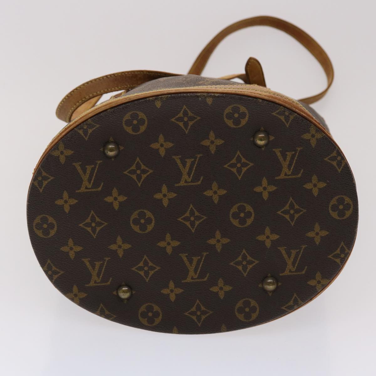 LOUIS VUITTON Monogram Bucket GM Shoulder Bag M42236 LV Auth 44821