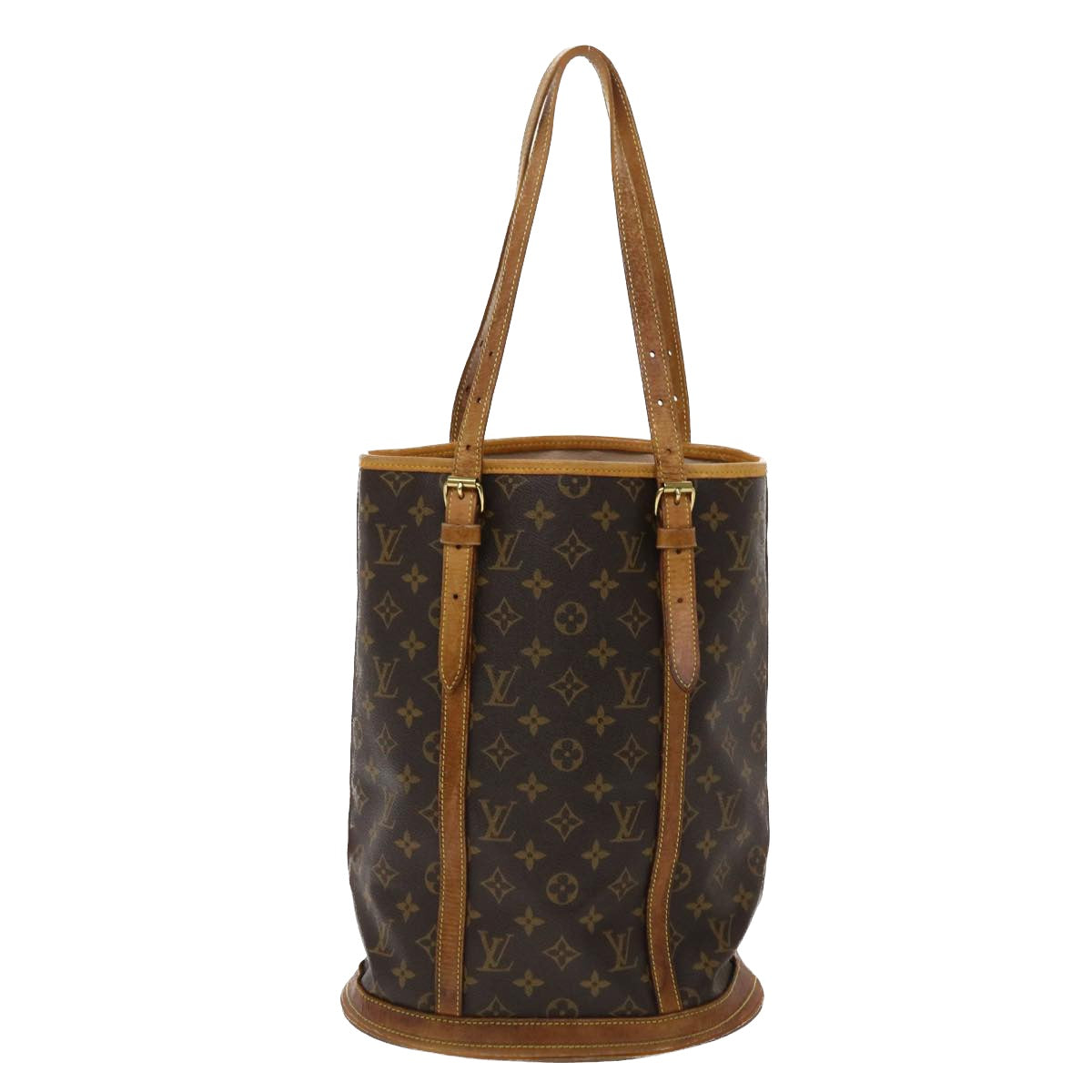 LOUIS VUITTON Monogram Bucket GM Shoulder Bag M42236 LV Auth 44821