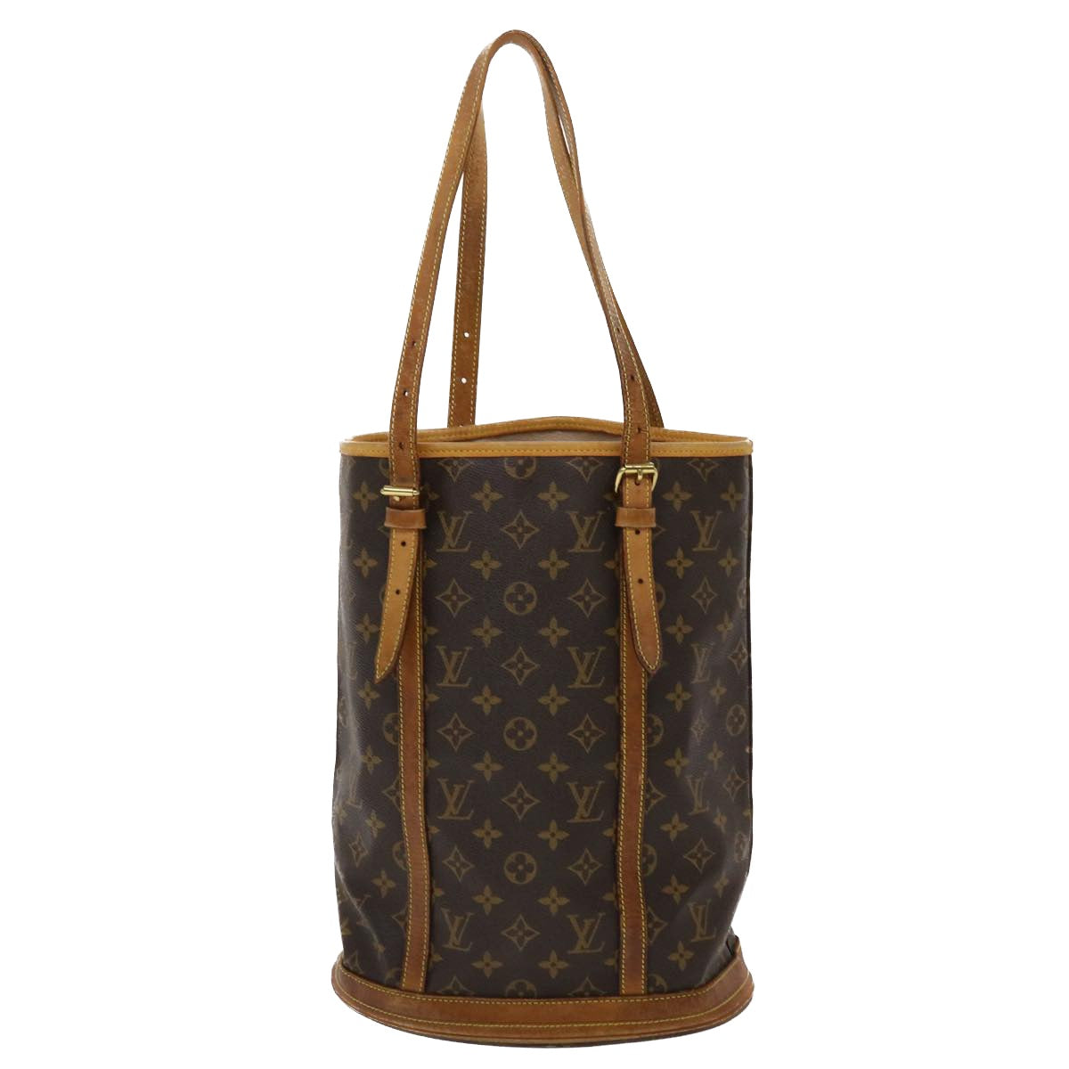 LOUIS VUITTON Monogram Bucket GM Shoulder Bag M42236 LV Auth 44821