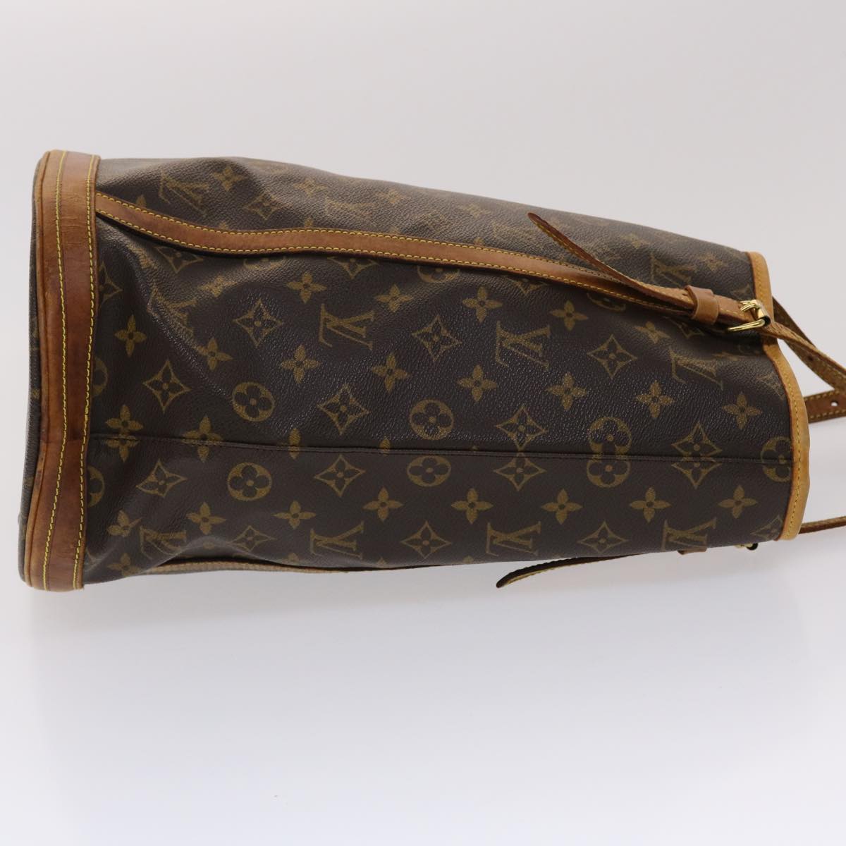 LOUIS VUITTON Monogram Bucket GM Shoulder Bag M42236 LV Auth 44821