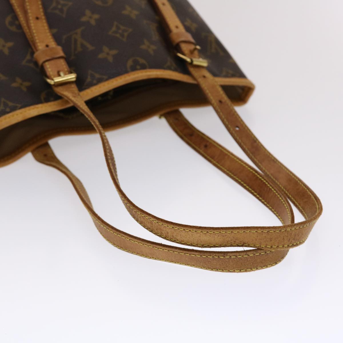 LOUIS VUITTON Monogram Bucket GM Shoulder Bag M42236 LV Auth 44821