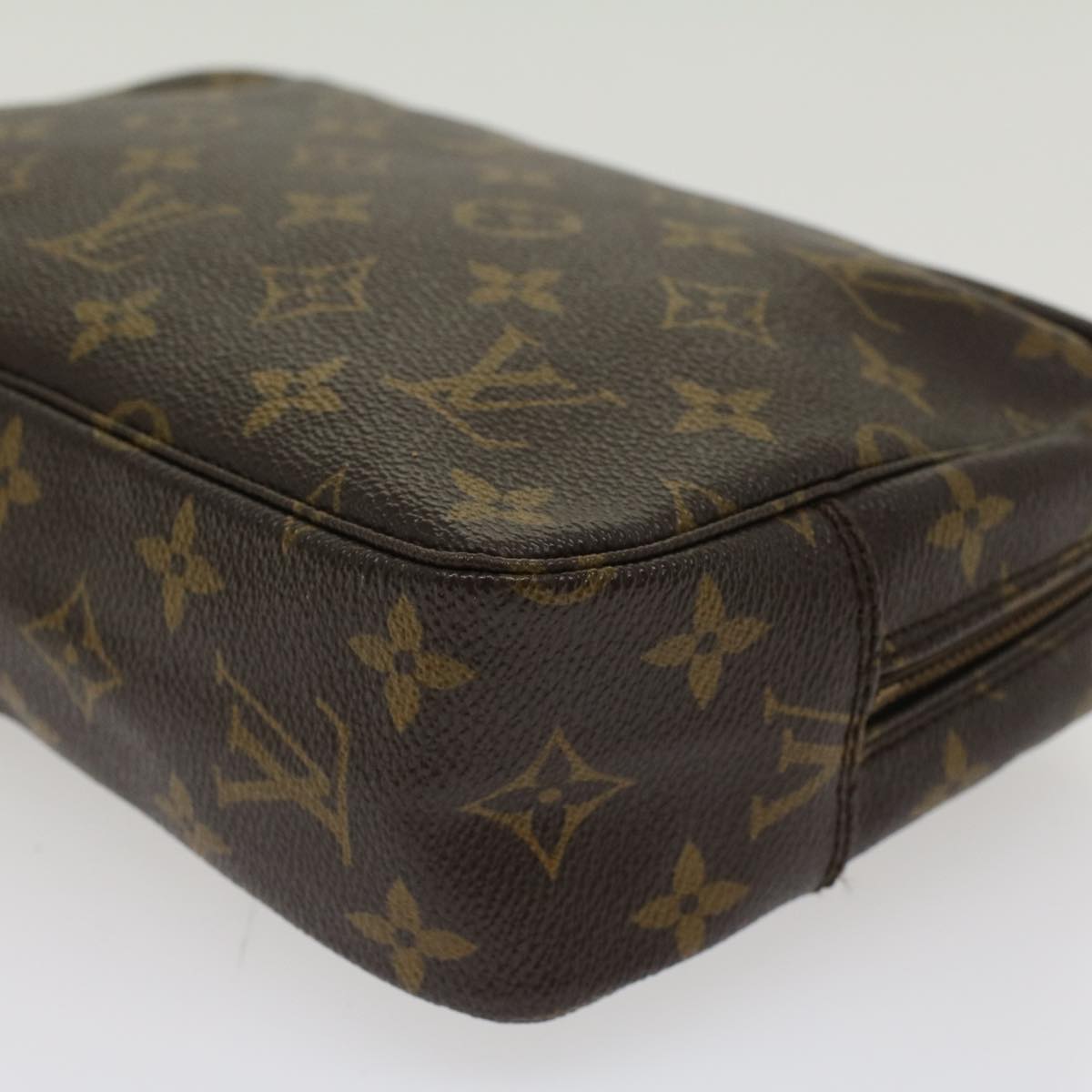 LOUIS VUITTON Monogram Trousse Toilette 23 Clutch Bag M47524 LV Auth 44829