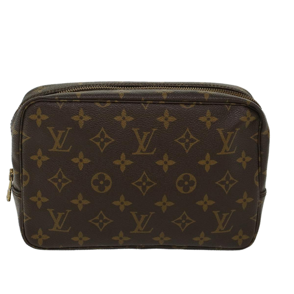 LOUIS VUITTON Monogram Trousse Toilette 23 Clutch Bag M47524 LV Auth 44829