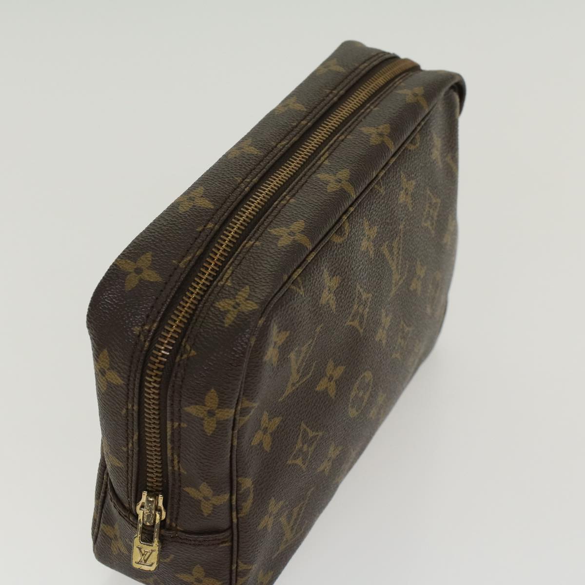 LOUIS VUITTON Monogram Trousse Toilette 23 Clutch Bag M47524 LV Auth 44829