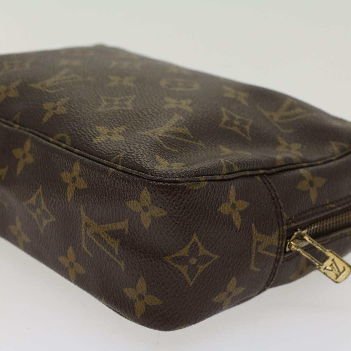 LOUIS VUITTON Monogram Trousse Toilette 23 Clutch Bag M47524 LV Auth 44829