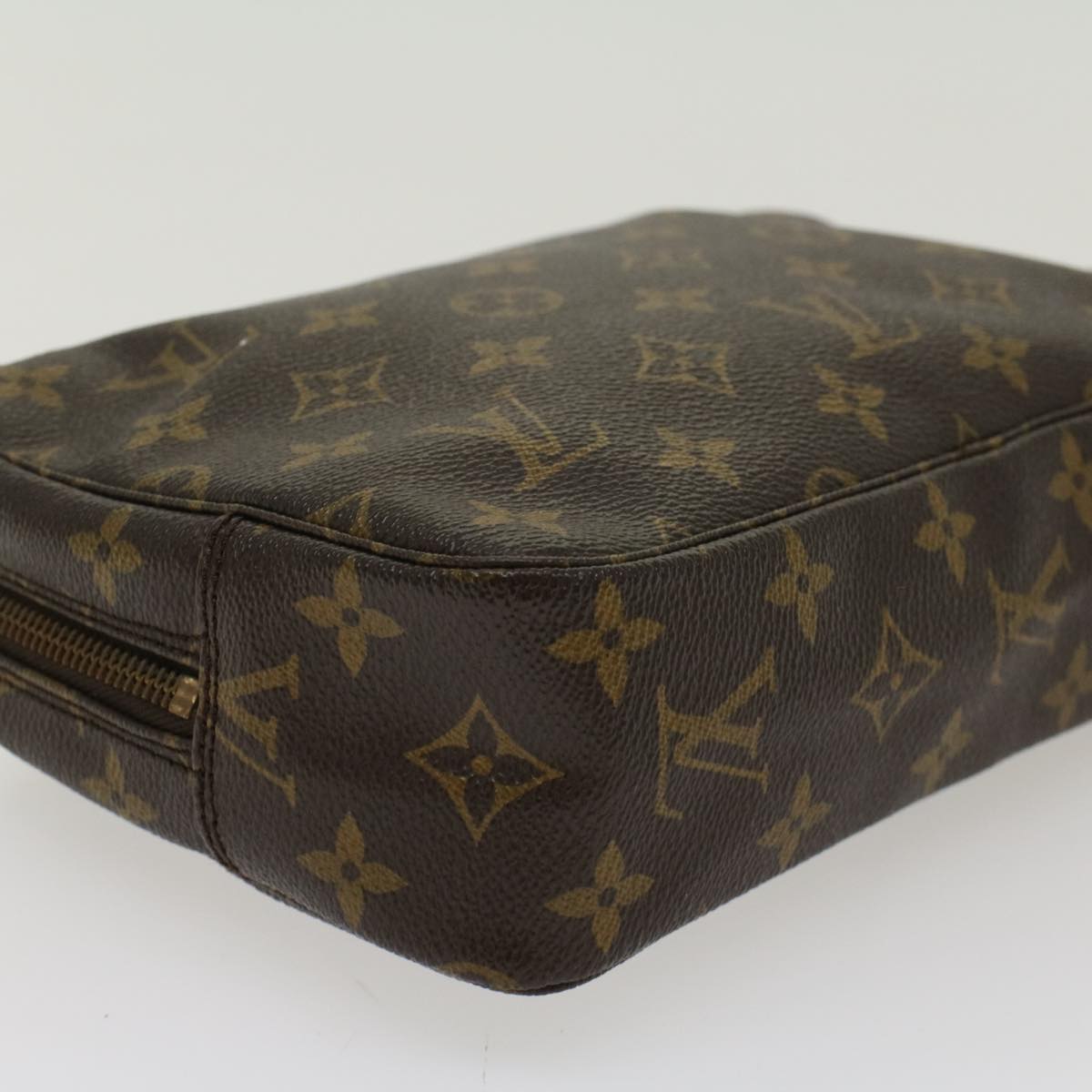 LOUIS VUITTON Monogram Trousse Toilette 23 Clutch Bag M47524 LV Auth 44829