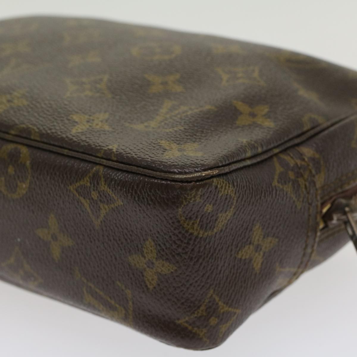 LOUIS VUITTON Monogram Trousse Toilette 23 Clutch Bag M47524 LV Auth 44830