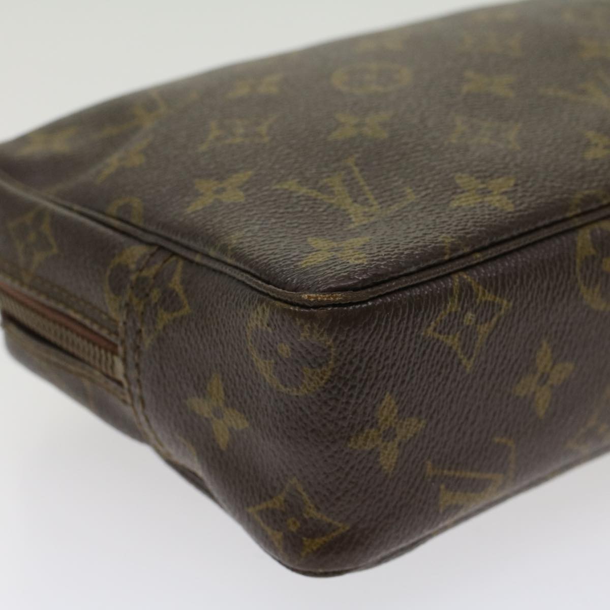 LOUIS VUITTON Monogram Trousse Toilette 23 Clutch Bag M47524 LV Auth 44830