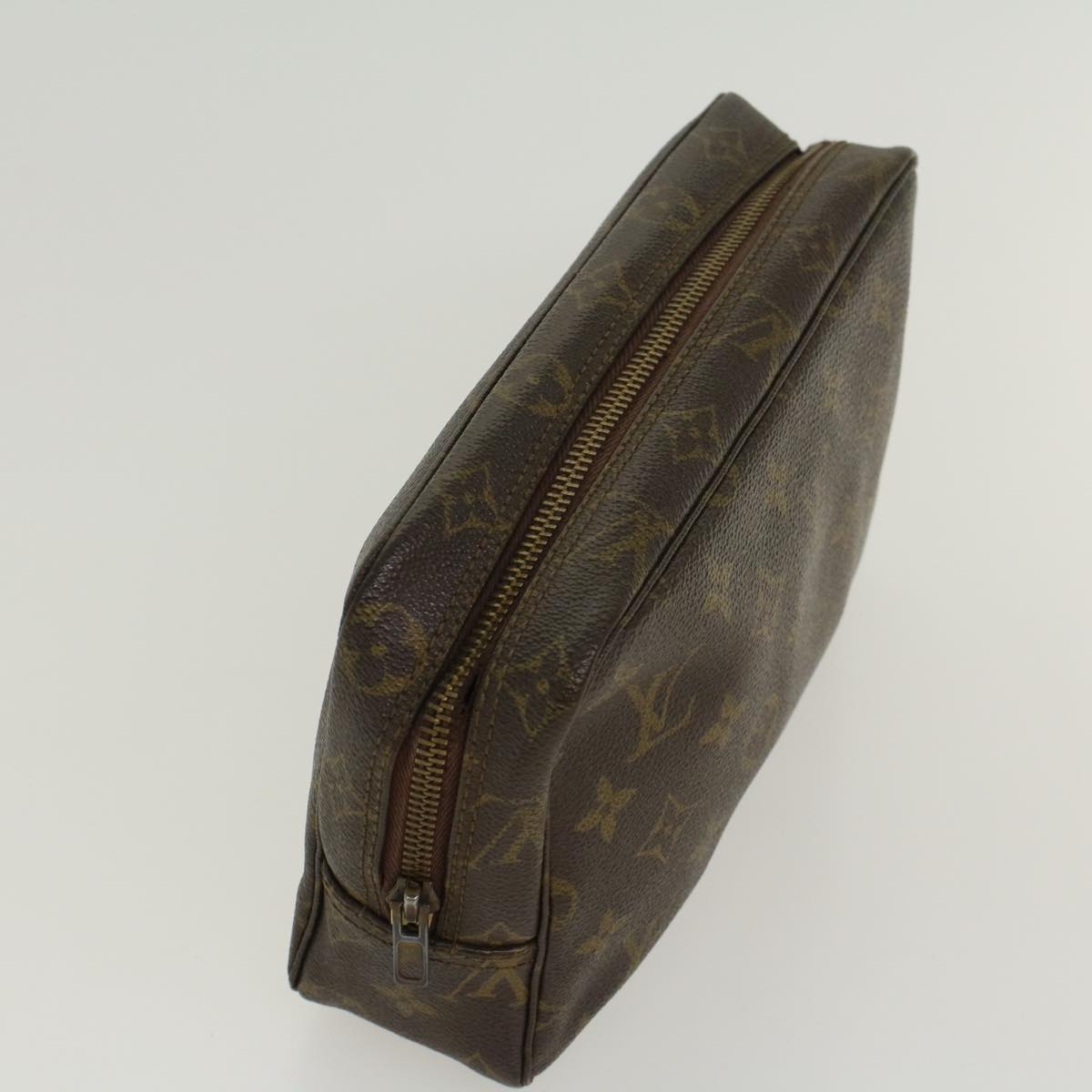 LOUIS VUITTON Monogram Trousse Toilette 23 Clutch Bag M47524 LV Auth 44830