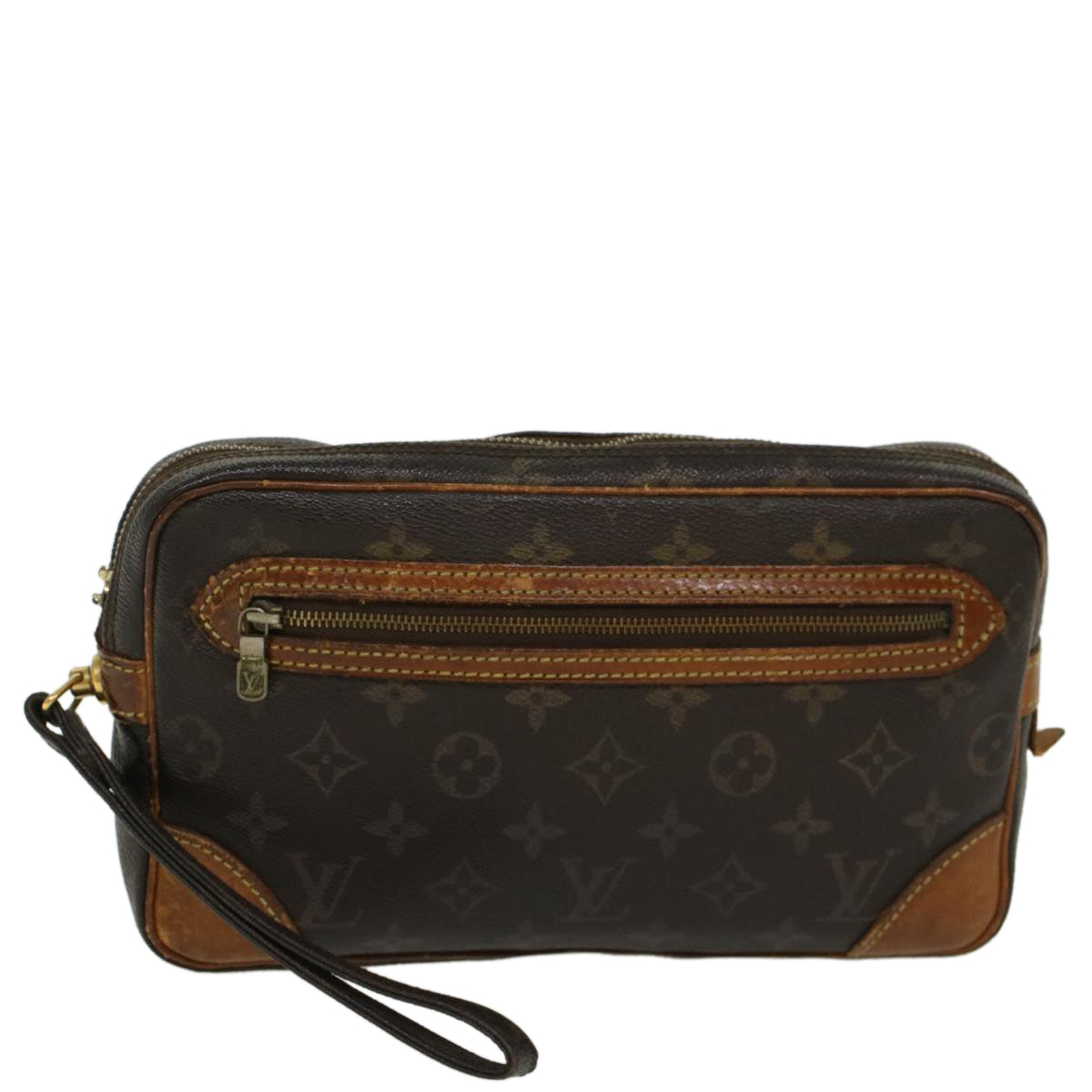 LOUIS VUITTON Monogram Marly Dragonne GM Clutch Bag M51825 LV Auth 44833