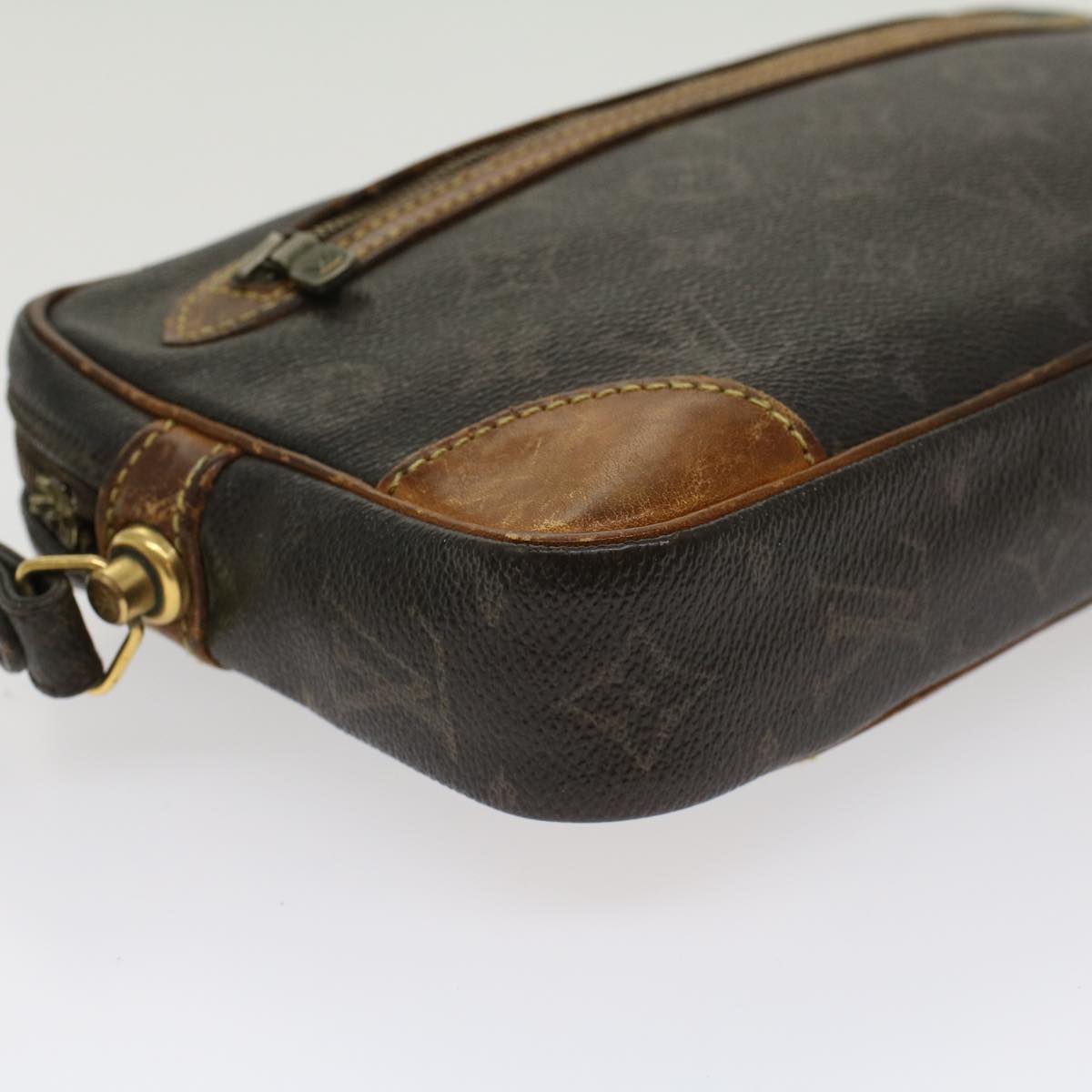 LOUIS VUITTON Monogram Marly Dragonne GM Clutch Bag M51825 LV Auth 44833