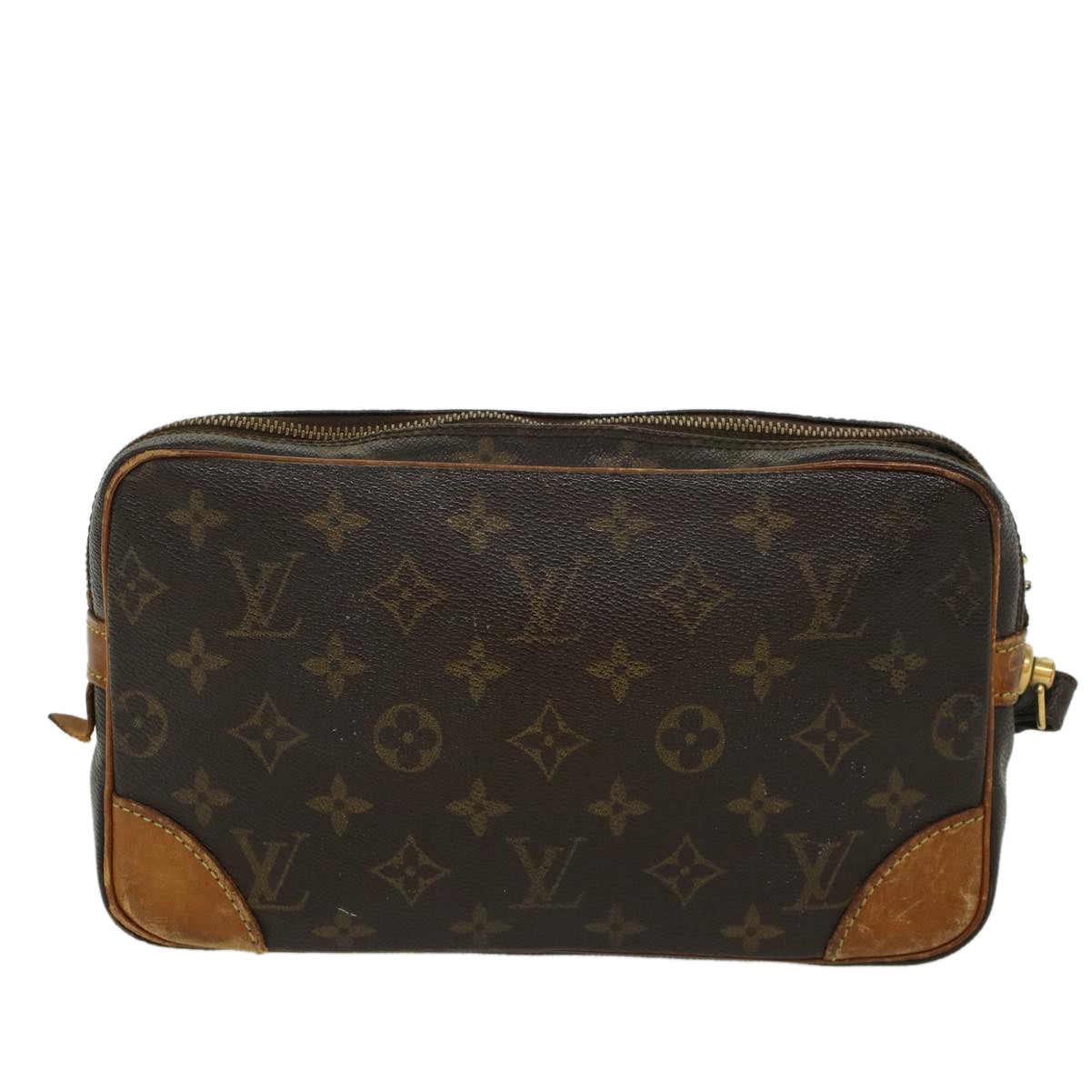 LOUIS VUITTON Monogram Marly Dragonne GM Clutch Bag M51825 LV Auth 44833 - 0