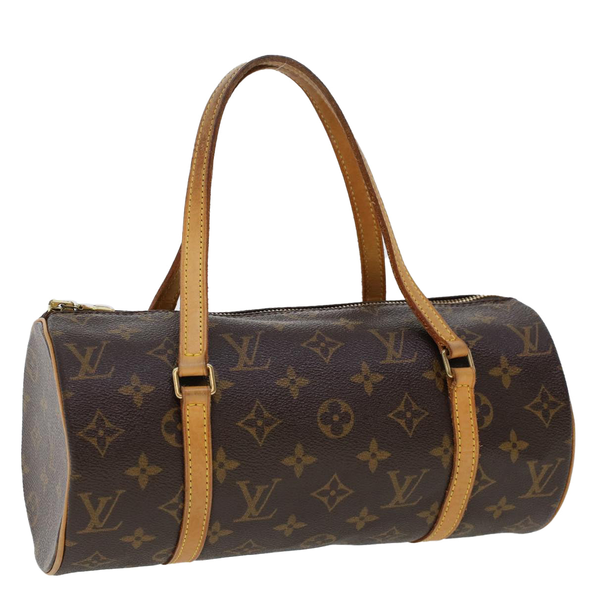 LOUIS VUITTON Monogram Papillon 26 Hand Bag M51386 LV Auth 44839