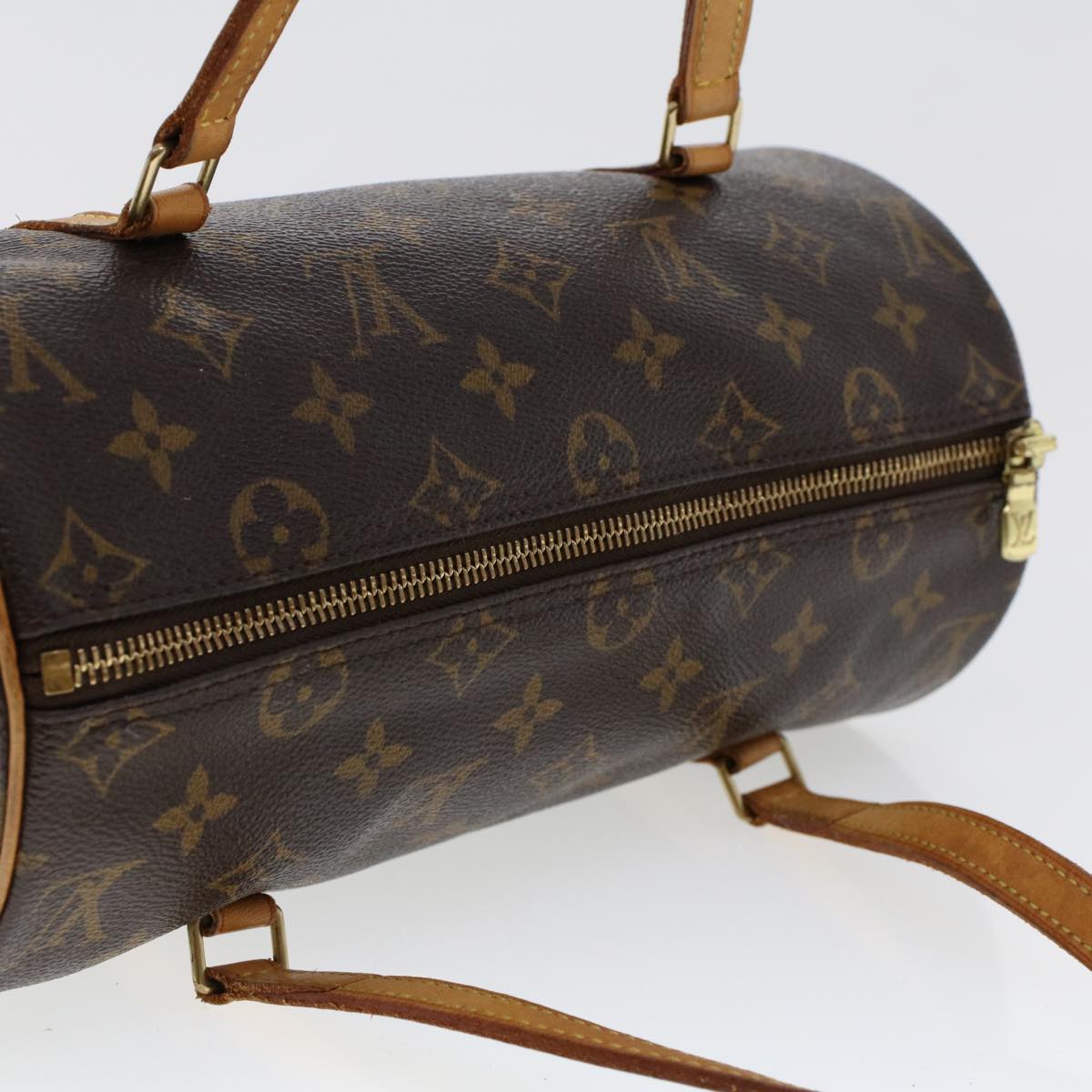 LOUIS VUITTON Monogram Papillon 26 Hand Bag M51386 LV Auth 44839