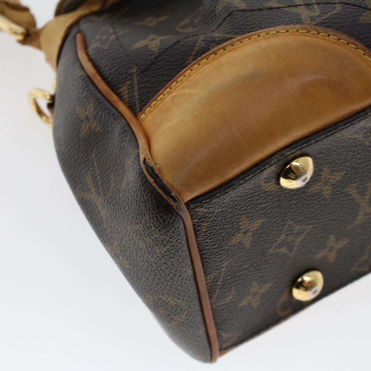 LOUIS VUITTON Monogram Beverly MM Shoulder Bag M40121 LV Auth 44842