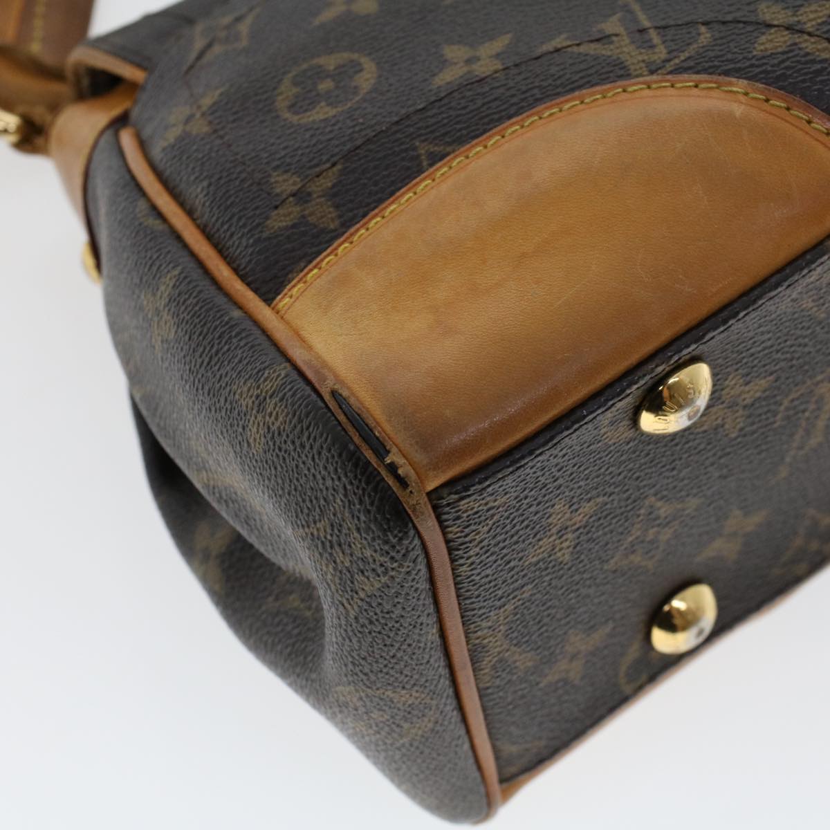 LOUIS VUITTON Monogram Beverly MM Shoulder Bag M40121 LV Auth 44842