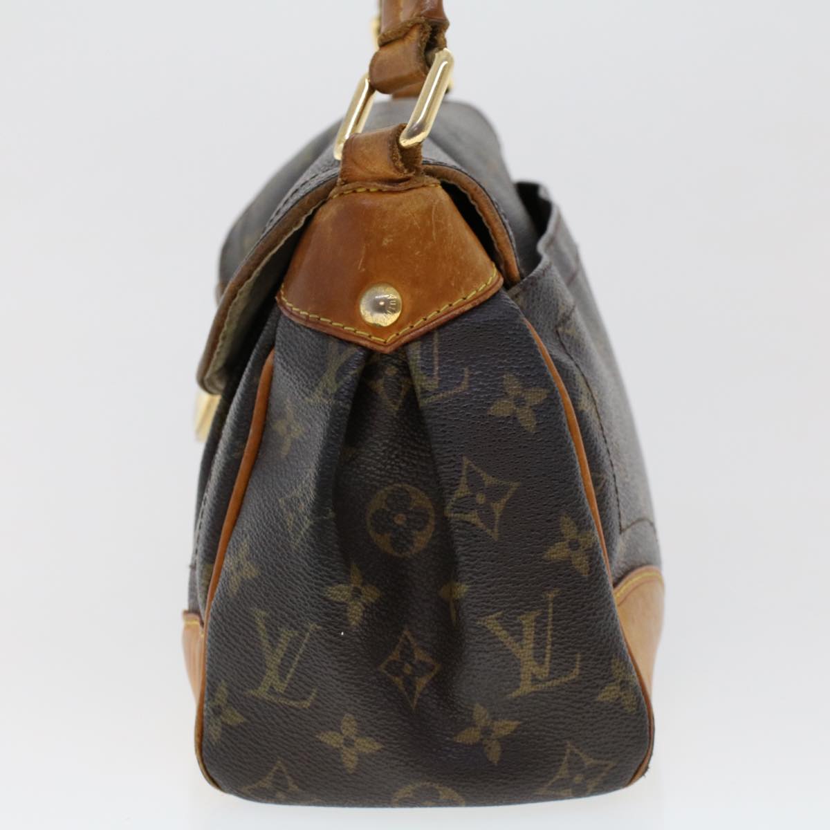 LOUIS VUITTON Monogram Beverly MM Shoulder Bag M40121 LV Auth 44842