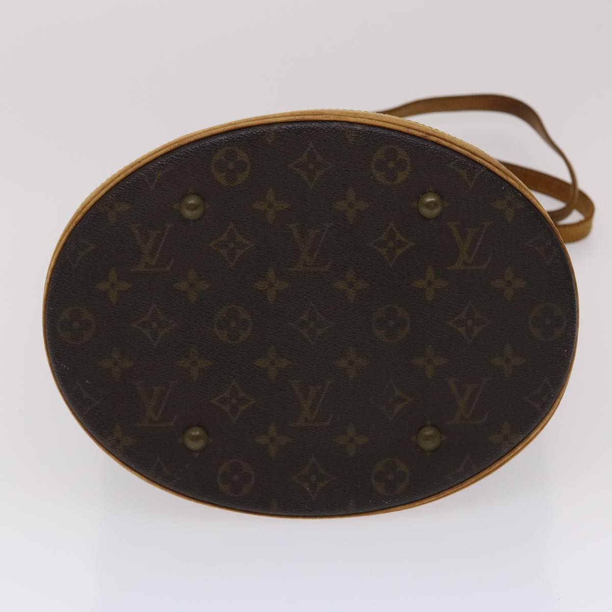 LOUIS VUITTON Monogram Bucket GM Shoulder Bag M42236 LV Auth 44867