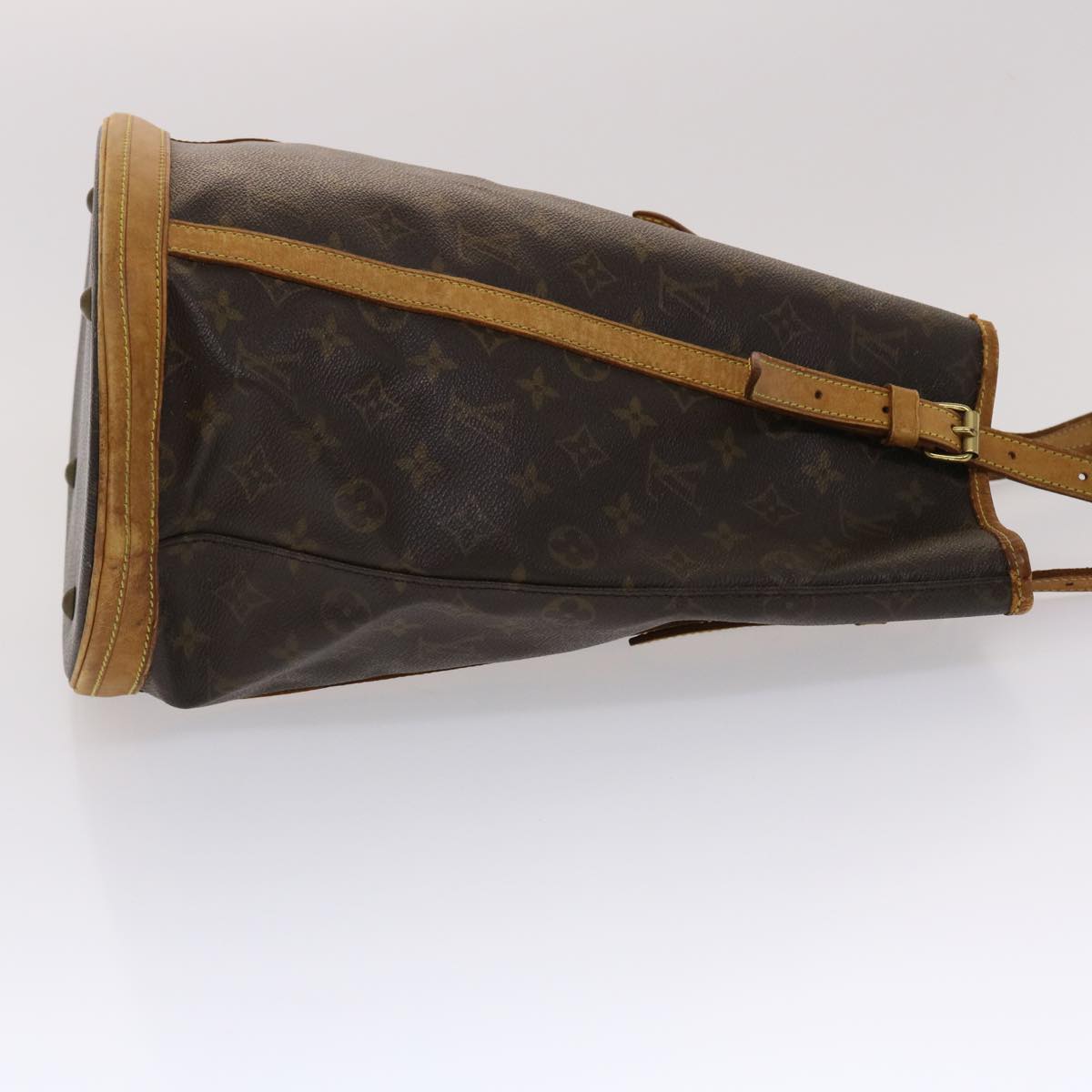 LOUIS VUITTON Monogram Bucket GM Shoulder Bag M42236 LV Auth 44867