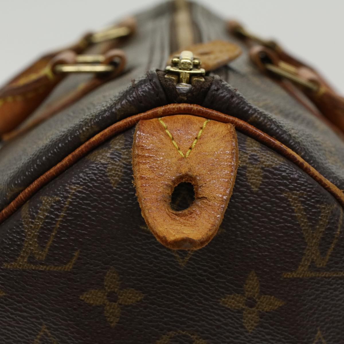 LOUIS VUITTON Monogram Speedy 30 Hand Bag M41526 LV Auth 44873