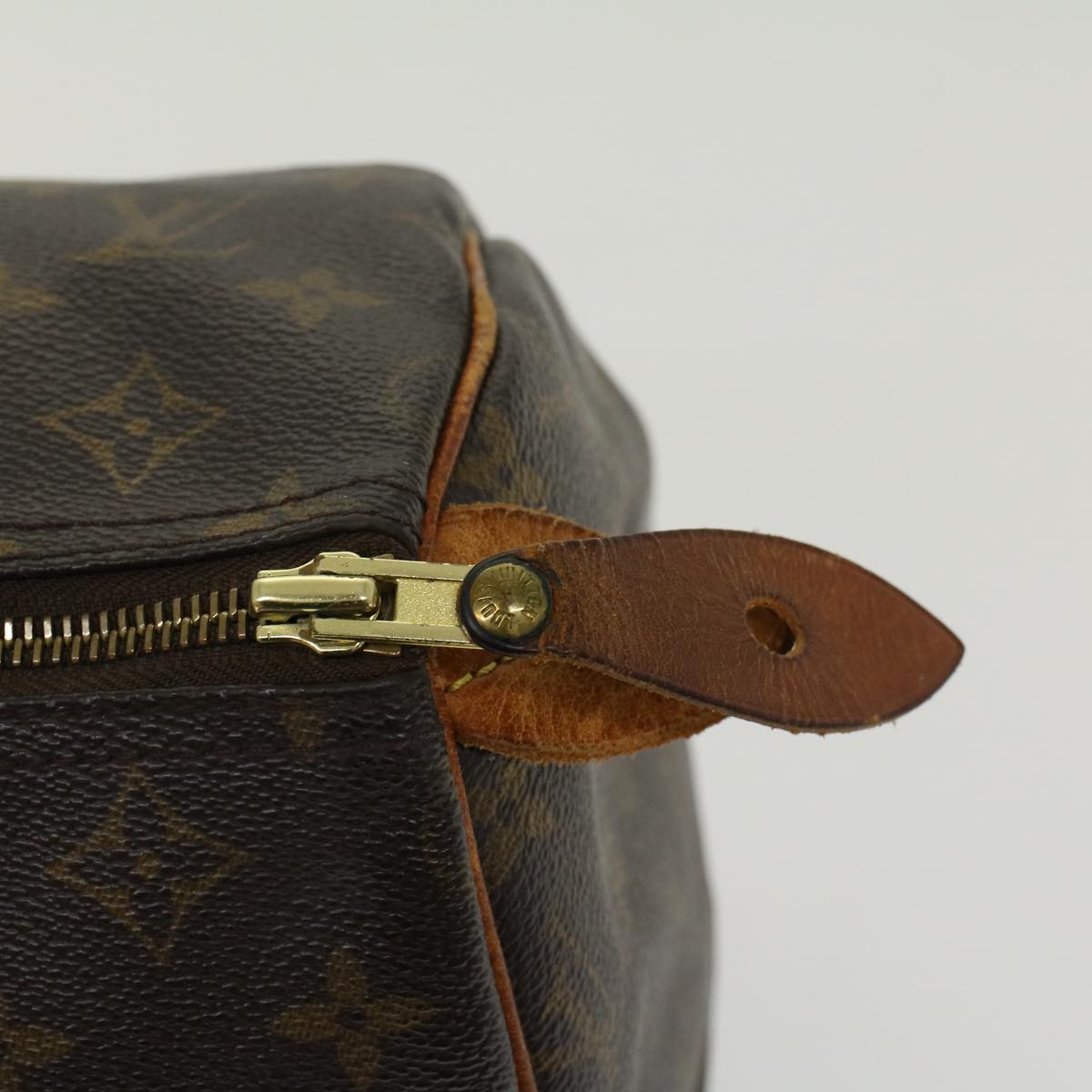 LOUIS VUITTON Monogram Speedy 30 Hand Bag M41526 LV Auth 44873