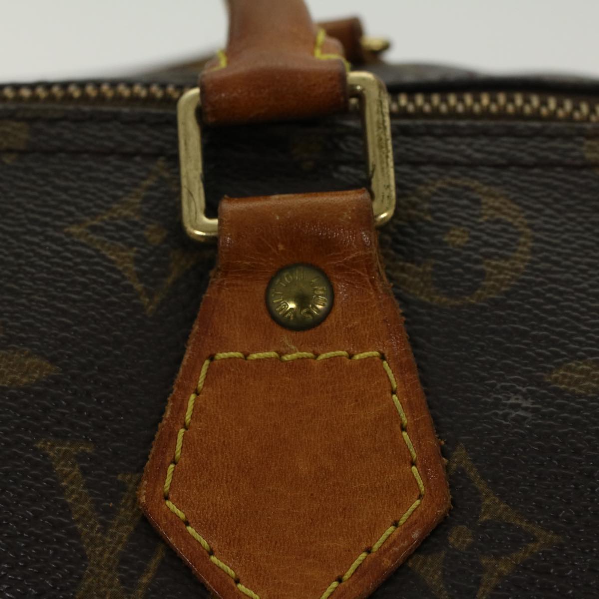 LOUIS VUITTON Monogram Speedy 30 Hand Bag M41526 LV Auth 44873