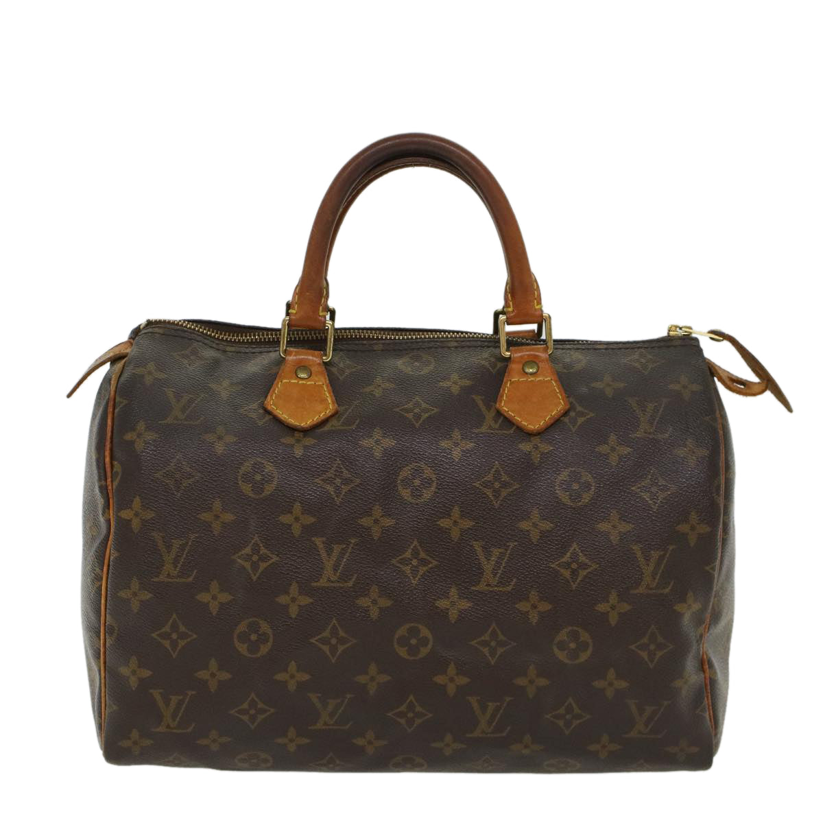 LOUIS VUITTON Monogram Speedy 30 Hand Bag M41526 LV Auth 44873